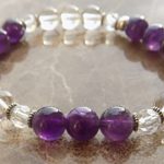 Clear Quartz & Amethyst - was £39.99