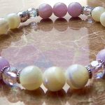 'A' Grade Mother of Pearl & Kunzite - was £39.99